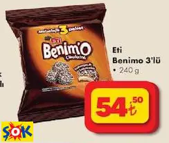 ETİ BENİMO 3'LÜ 240 G